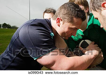 Rugby game in action View Large Photo Image Stock Image - Rugby game in action. Fotosearch