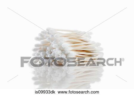Stack of cotton wool buds View Large Photo Image Stock Image - Stack of cotton wool buds. Fotosearch