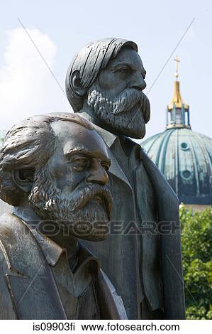 Statue of Karl Marx and Friedrich Engels, Berlin, Germany View Large Photo Image Stock Image - Statue of Karl Marx and Friedrich Engels, Berlin, Germany. Fotosearch