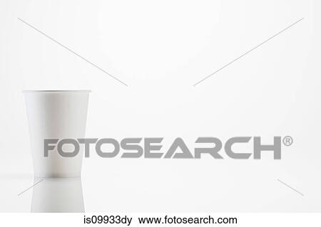 White disposable cup View Large Photo Image Stock Photo - White disposable cup. Fotosearch