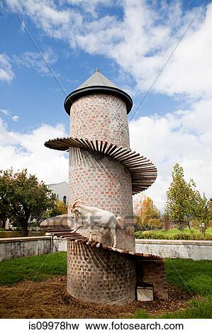 Goat tower, Fairview Wines Estate, Paarl, South Africa View Large Photo Image Stock Photo - Goat tower, Fairview Wines Estate, Paarl, South Africa. Fotosearch