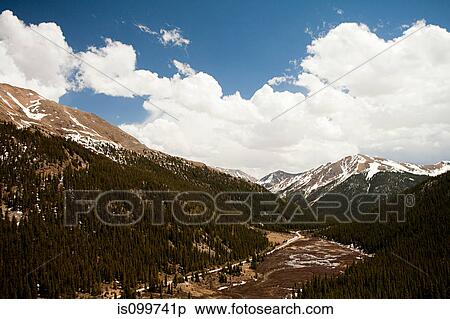 Mountains of Independence Pass, Colorado, USA View Large Photo Image Stock Photography - Mountains of Independence Pass, Colorado, USA. Fotosearch