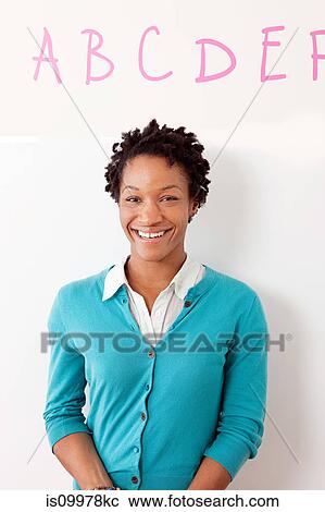 Portrait of a female preschool teacher View Large Photo Image Stock Image - Portrait of a female preschool teacher. Fotosearch