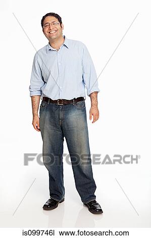 Portrait of mid adult man against white background View Large Photo Image Stock Image - Portrait of mid adult man against white background. Fotosearch