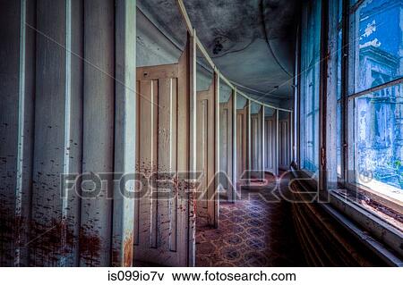 Decayed interior of Lahmann Sanatorium, Dresden, Germany View Large Photo Image Stock Photo - Decayed interior of Lahmann Sanatorium, Dresden, Germany. Fotosearch