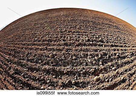 Ploughed fields View Large Photo Image Stock Image - Ploughed fields. Fotosearch