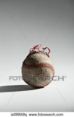 Worn baseball View Large Photo Image Stock Photography - Worn baseball. Fotosearch
