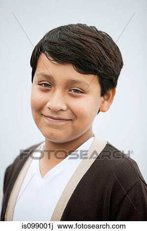 Boy smiling to camera, portrait View Large Photo Image Stock Image - Boy smiling to camera, portrait. Fotosearch