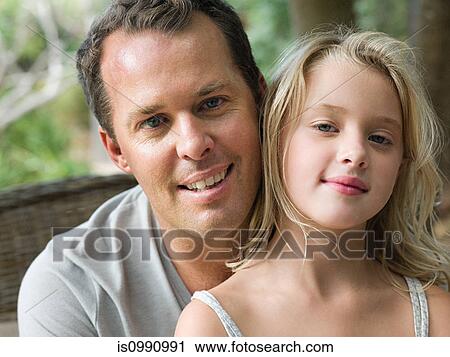 Father and daughter, portrait View Large Photo Image Stock Image - Father and daughter, portrait. Fotosearch