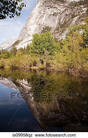 Stock Photo - Mirror Lake, Yosemite National Park, California, USA. Fotosearch