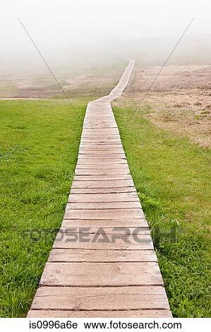 Wooden boardwalk View Large Photo Image Stock Image - Wooden boardwalk. Fotosearch