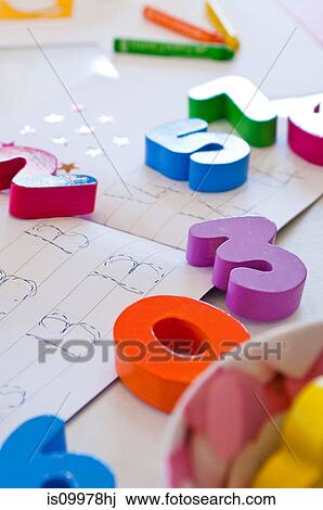 Children's mathematics equipment View Large Photo Image Stock Image - Children's mathematics equipment. Fotosearch