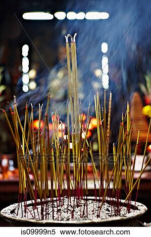 Insence sticks in Chua Ngoc Hoang, Ngoc Hoang Pagoda, Ho Chi Minh City, Vietnam View Large Photo Image Stock Photography - Insence sticks in Chua Ngoc Hoang, Ngoc Hoang Pagoda, Ho Chi Minh City, Vietnam. Fotosearch