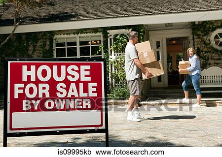 Mature couple moving into newly bought property View Large Photo Image Stock Image - Mature couple moving into newly bought property. Fotosearch