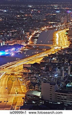 Night view of illuminated Ho Chi Minh City, Vietnam View Large Photo Image Stock Image - Night view of illuminated Ho Chi Minh City, Vietnam. Fotosearch