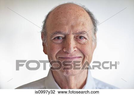 Portrait of a senior man looking pleased View Large Photo Image Stock Image - Portrait of a senior man looking pleased. Fotosearch