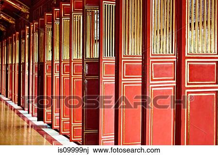 Red doors of Thai Hoa Palace, Hue, Vietnam View Large Photo Image Stock Image - Red doors of Thai Hoa Palace, Hue, Vietnam. Fotosearch
