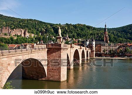 Stock Image - Heidelberg, Baden-Wuerttemberg, Germany. Fotosearch