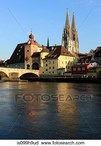 Regensburg, Bavaria, Germany View Large Photo Image Stock Image - Regensburg, Bavaria, Germany. Fotosearch
