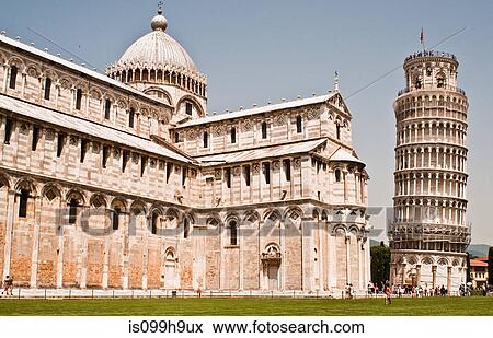 The doumo and Leaning Tower Of Pisa, Pisa, Tuscany, Italy View Large Photo Image Stock Photo - The doumo and Leaning Tower Of Pisa, Pisa, Tuscany, Italy. Fotosearch