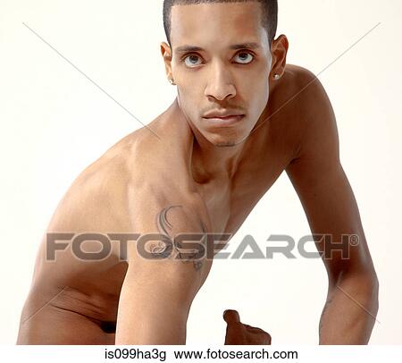 Stock Image - Young man with attitude. Fotosearch