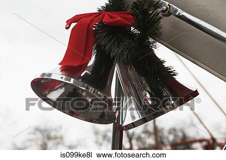 Bell christmas decoration View Large Photo Image Stock Image - Bell christmas decoration. Fotosearch