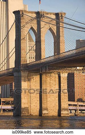 Brooklyn Bridge, New York, USA View Large Photo Image Stock Photography - Brooklyn Bridge, New York, USA. Fotosearch