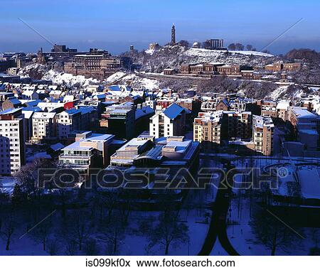 Cityscape of Edinburgh, Old Town and Calton Hill View Large Photo Image Stock Photo - Cityscape of Edinburgh, Old Town and Calton Hill. Fotosearch