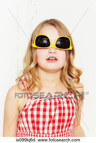 Girl with sunglasses on upside down View Large Photo Image Stock Image - Girl with sunglasses on upside down. Fotosearch