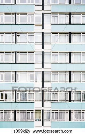 High rise residential building View Large Photo Image Stock Photo - High rise residential building. Fotosearch