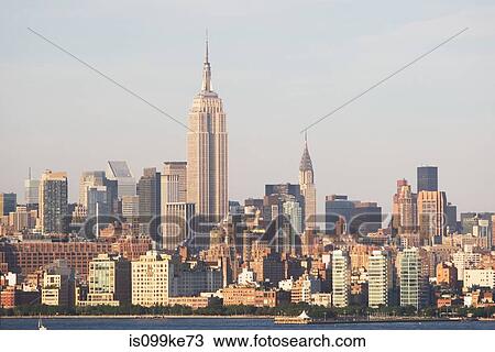Manhattan skyline, New York City, USA View Large Photo Image Stock Image - Manhattan skyline, New York City, USA. Fotosearch