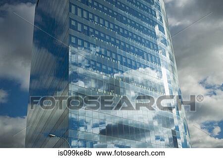 Stock Image - Modern skyscraper. Fotosearch