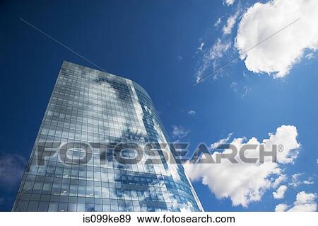 Stock Photo - Modern skyscraper. Fotosearch