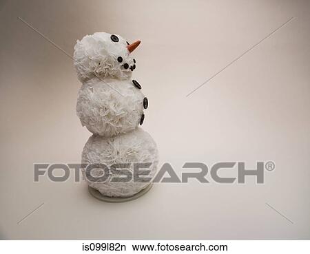 Christmas snowman decoration, studio shot View Large Photo Image Picture - Christmas snowman decoration, studio shot. Fotosearch