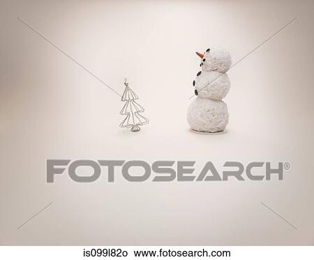 Christmas snowman decoration, studio shot View Large Photo Image Picture - Christmas snowman decoration, studio shot. Fotosearch