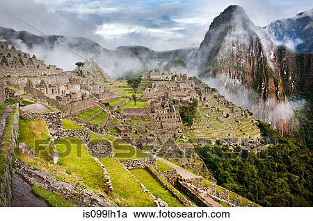 Machu picchu, peru, south america View Large Photo Image Stock Image - Machu picchu, peru, south america. Fotosearch