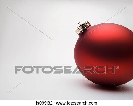 Red Christmas decoration, studio shot View Large Photo Image Stock Image - Red Christmas decoration, studio shot. Fotosearch