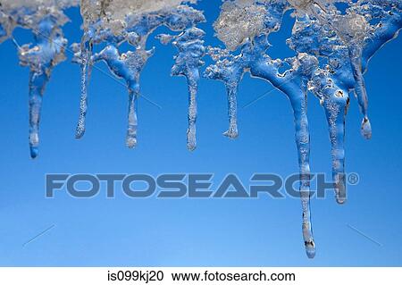 Icicles View Large Photo Image Stock Image - Icicles. Fotosearch