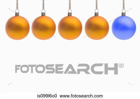 One blue christmas bauble and four yellow christmas baubles View Large Photo Image Stock Image - One blue christmas bauble and four yellow christmas baubles. Fotosearch
