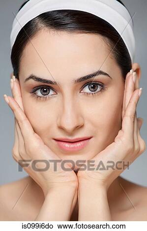 Portrait of a beautiful woman View Large Photo Image Picture - Portrait of a beautiful woman. Fotosearch