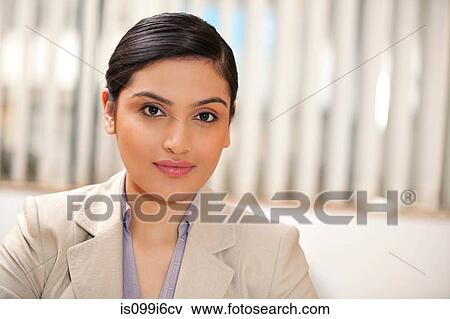 Portrait of a female executive View Large Photo Image Stock Photo - Portrait of a female executive. Fotosearch