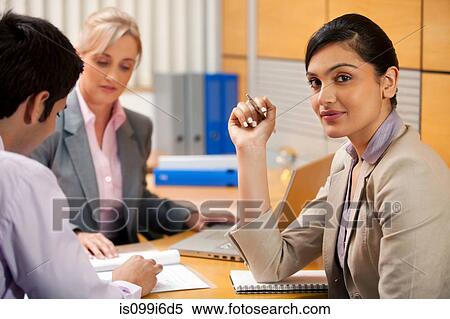 Portrait of a female executive View Large Photo Image Stock Photography - Portrait of a female executive. Fotosearch