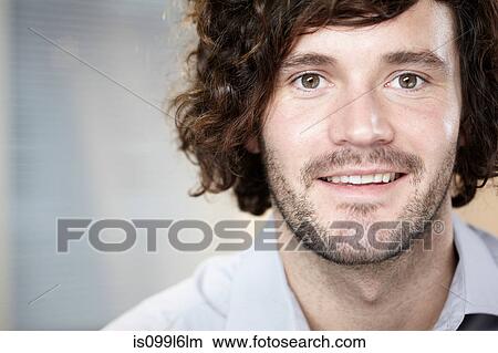 Picture - Portrait of a young man. Fotosearch