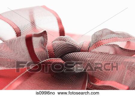 Red gift with ribbon bow View Large Photo Image Picture - Red gift with ribbon bow. Fotosearch
