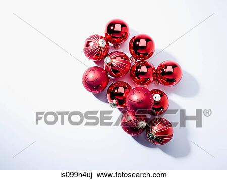 Stock Image - Baubles, studio shot. Fotosearch