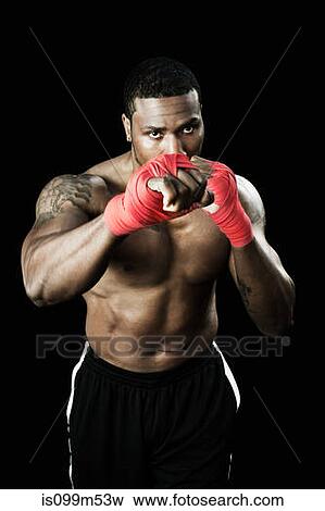 Boxer warming up View Large Photo Image Stock Photo - Boxer warming up. Fotosearch