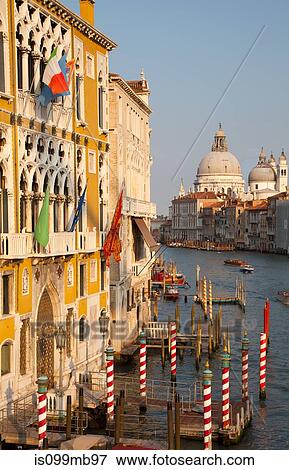Buildings along grand canal, venice, italy View Large Photo Image Stock Photo - Buildings along grand canal, venice, italy. Fotosearch
