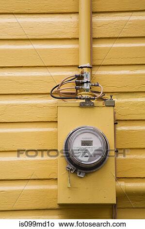 Electricity metre View Large Photo Image Picture - Electricity metre. Fotosearch