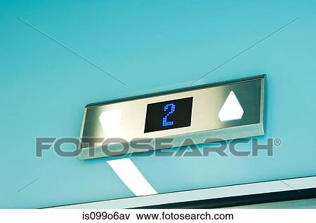 Elevator in modern office block View Large Photo Image Stock Photo - Elevator in modern office block. Fotosearch