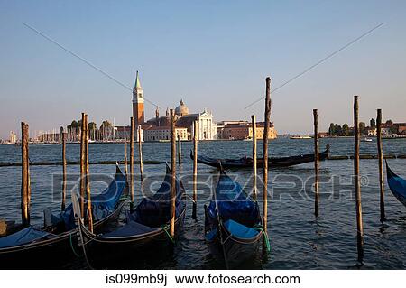 Gondolas and giudecca san giorgio maggiore, venice, italy View Large Photo Image Stock Image - Gondolas and giudecca san giorgio maggiore, venice, italy. Fotosearch